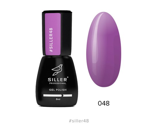Изображение  Gel polish for nails Siller Professional Classic No. 048 (castle rose), 8 ml