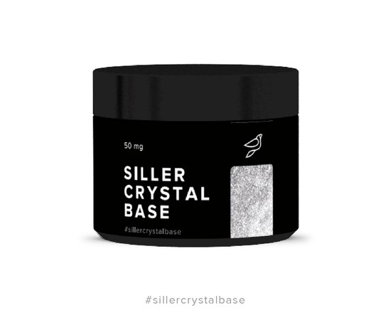 Изображение  Siller Crystal Base base with crystal shimmer, 30 ml, Volume (ml, g): 30