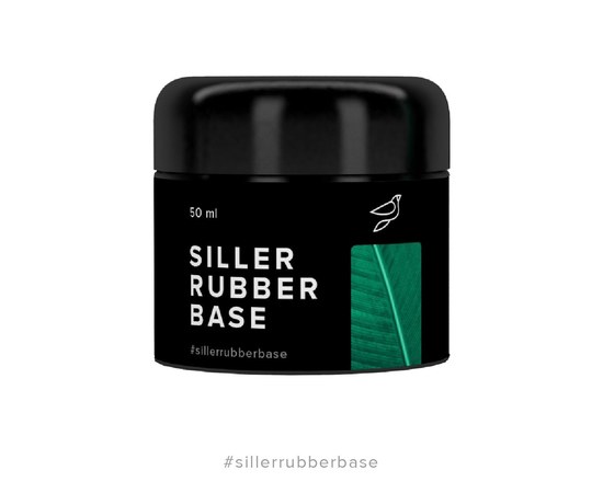 Изображение  Siller Rubber Base каучуковая база для ногтей, 50 мл, Объем (мл, г): 50