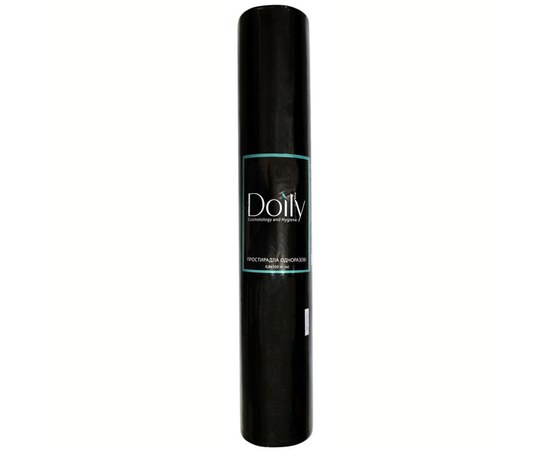 Изображение 2 Sheets Doily 0.8x100 m (1 roll) black, Sheet size: 80cm*100m, Options: Black