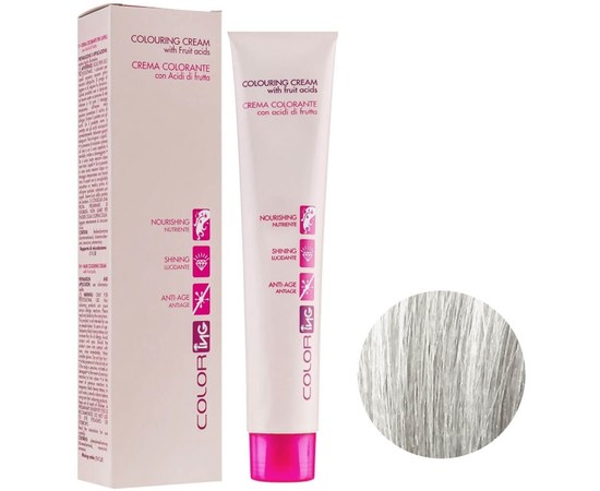 Изображение  Cream hair dye ING Prof Coloring Cream 100 ml 10.12 ultra light ice blonde, Volume (ml, g): 100, Color No.: 45270
