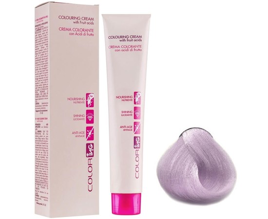 Изображение  Cream hair dye ING Prof Coloring Cream 11.21 extra platinum. blonde purple ash 100ml