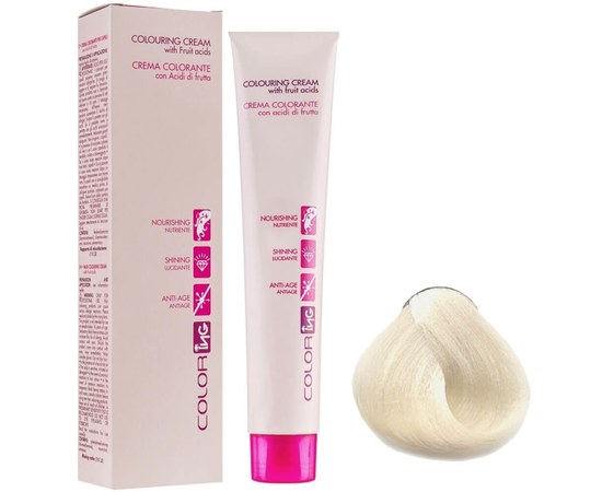 Изображение  Cream-color for hair ING Prof Coloring Cream 100 ml 12.0 ultra blond natural, Volume (ml, g): 100, Color No.: 12.0