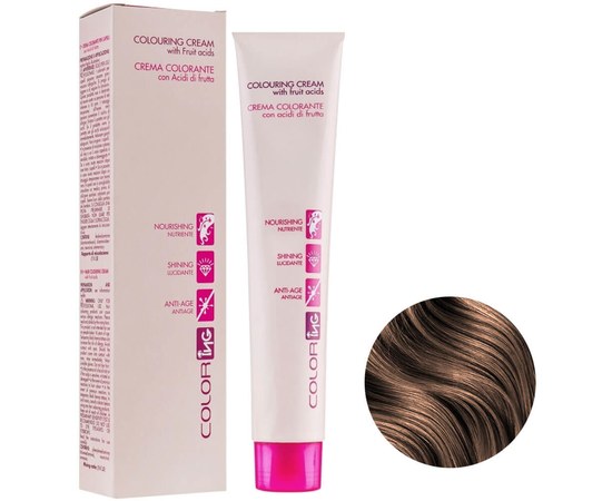 Изображение  Cream hair dye ING Prof Coloring Cream 100 ml 4.3 golden chestnut, Volume (ml, g): 100, Color No.: 44989