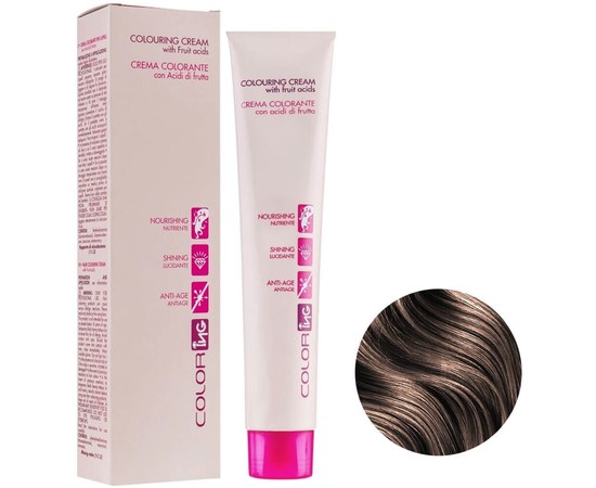 Зображення  Крем-фарба для волосся ING Prof Colouring Cream 4C кава 100мл