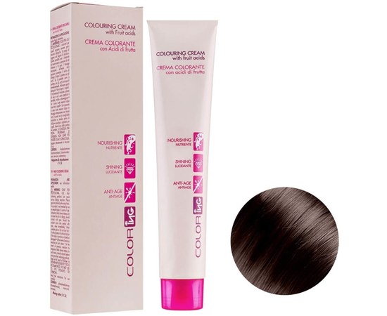 Изображение  Крем-краска для волос ING Prof Colouring Cream 100 мл 5C кофе Глясе, Объем (мл, г): 100, Цвет №: 5C