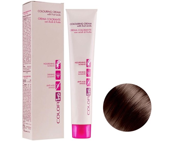 Зображення  Крем-фарба для волосся ING Prof Colouring Cream 6C шоколадний 100мл, Об'єм (мл, г): 100, Цвет №: 6C
