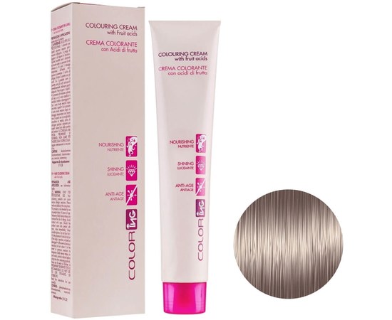 Зображення  Крем-фарба для волосся ING Prof Colouring Cream 7.1 русий попілястий 100мл, Об'єм (мл, г): 100, Цвет №: 7.1