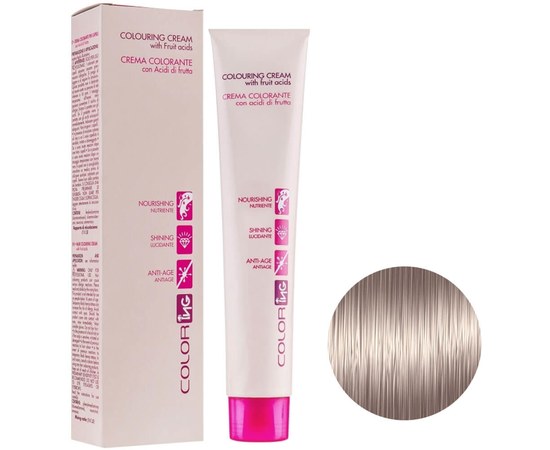 Зображення  Крем-фарба для волосся ING Prof Colouring Cream 8.01 світло-русявий натур. попілястий 100мл, Об'єм (мл, г): 100, Цвет №: 8.01