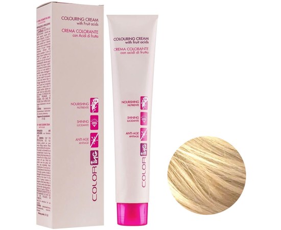 Изображение  Крем краска для волос ING Prof Colouring Cream 9.31 золотой блондин 100мл