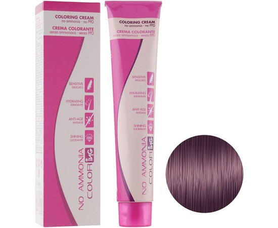 Изображение  Cream paint without ammonia ING Prof Coloring Cream No Ammonia 6.62 dark purple blond 100 ml