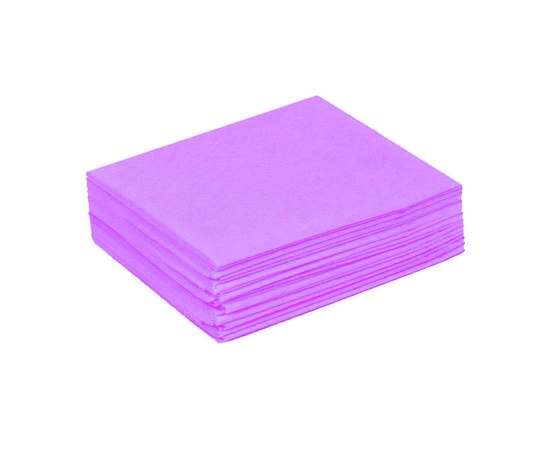Изображение  Простыни Doily 0,6х2,0 м (20 шт/пач) из спанбонда фиолетовый