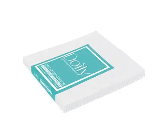 Изображение  AQUA Absorb Doily napkins in a pack 20x30 cm (50 pieces/pack) made of cellulose 50 pieces g/m2 smooth