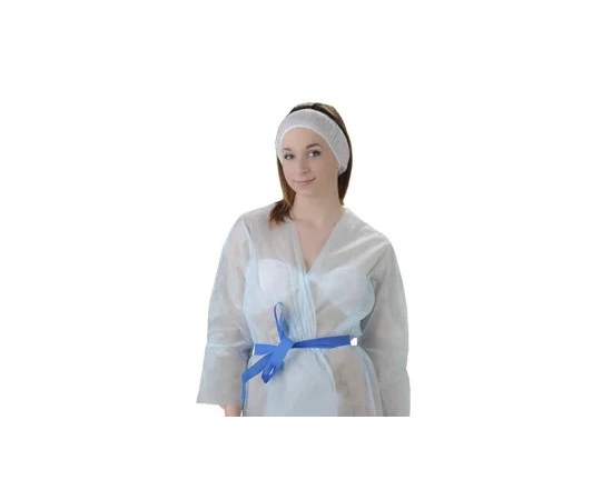 Зображення  Куртка для пресотерапії з поясом Doily XXL (1 шт/пач) з спанбонду блакитний