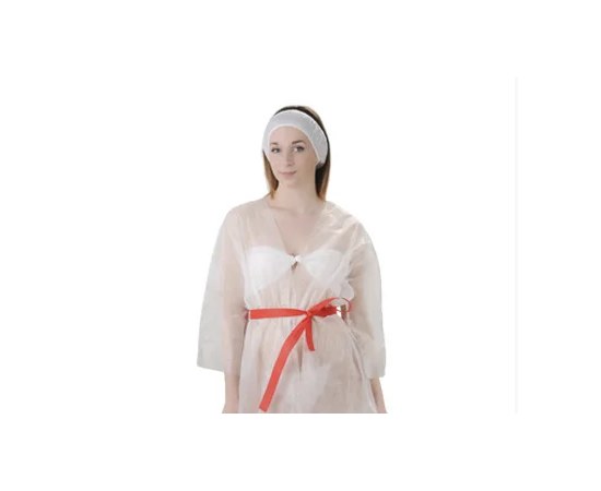Зображення  Куртка для пресотерапії з поясом Doily L/XL (1 шт/пач) з спанбонду білий