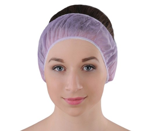 Изображение  Doily spunbond headband (10 pcs/pack) lilac