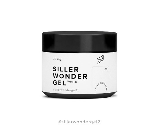 Изображение  Siller Wonder Gel WHITE №2 гель (белый), 30 мг