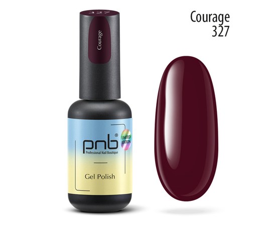 Изображение  Gel polish for nails PNB Gel Polish 8 ml, № 327, Volume (ml, g): 8, Color No.: 327