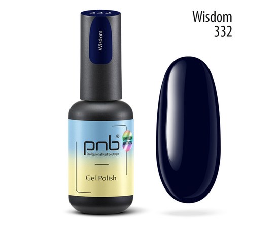 Изображение  Gel polish for nails PNB Gel Polish 8 ml, № 332, Volume (ml, g): 8, Color No.: 332