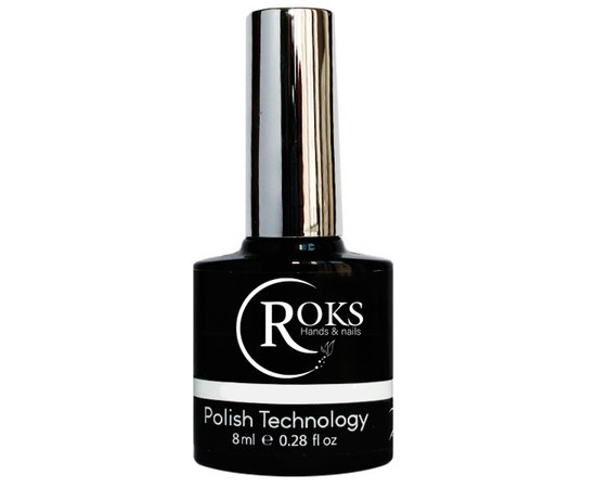 Изображение  Top for gel polish Roks Rubber Top, 8 ml, Volume (ml, g): 8