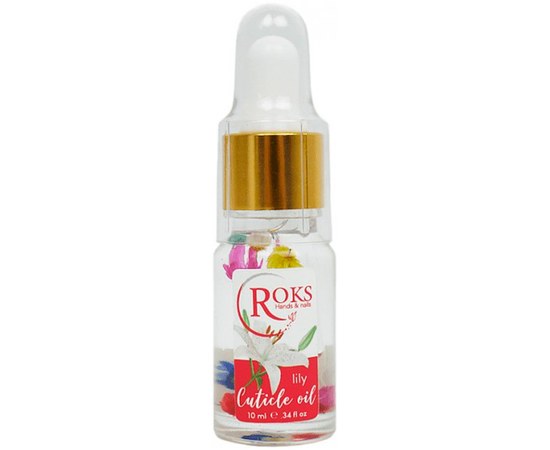 Изображение  Oil for nails and cuticles Roks 10 ml, Lily