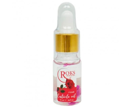 Изображение  Oil for nails and cuticles Roks 10 ml, Rose