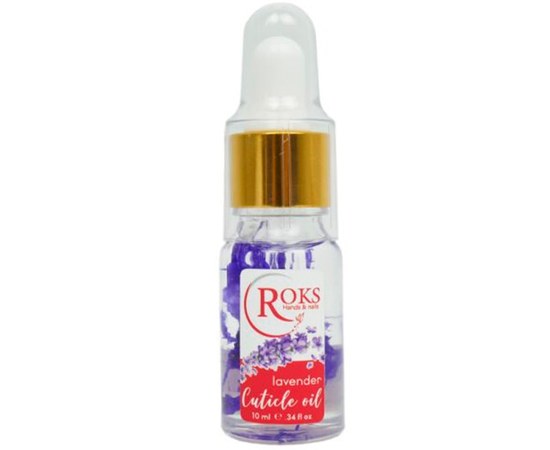 Изображение  Roks nail and cuticle oil 10 ml, Lavender