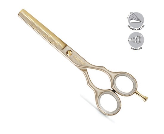 Изображение  Thinning scissors Kiepe LUXURY GOLD 2471/5.5
