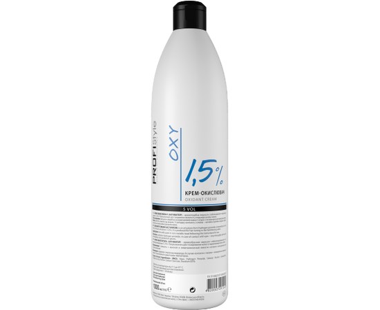 Изображение  Cream oxidizer 1.5% PROFIStyle OXI 1000 ml
