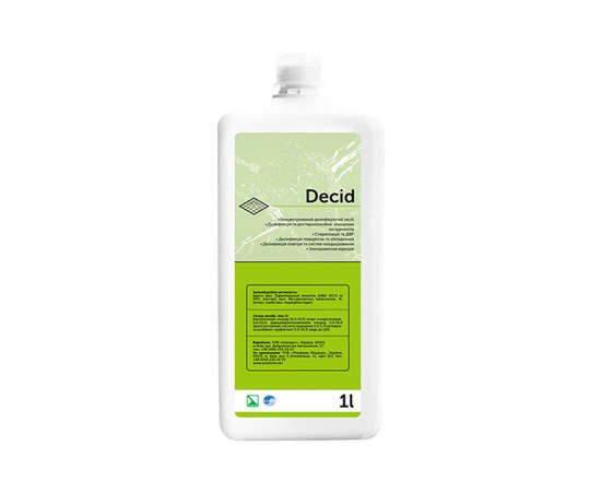 Изображение  Decid 1000 ml - concentrated agent, disinfection of instruments and surfaces, Blanidas, Volume (ml, g): 1000