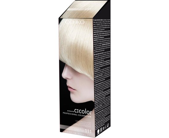 Зображення  Крем-фарба для волосся в наборі C:EHKO C:Color 111 сапфір