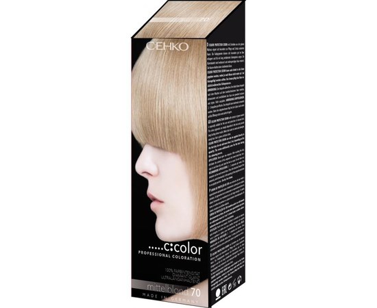 Изображение  Cream-hair dye in the set C:EHKO C:Color 70 natural blond