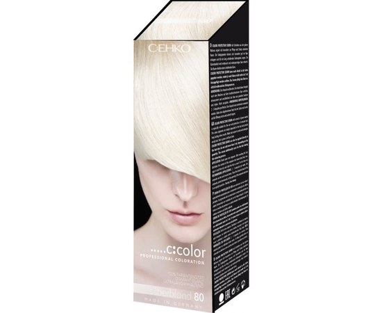 Зображення  Крем-фарба для волосся у наборі C:EHKO C:Color 80 світло-русявий