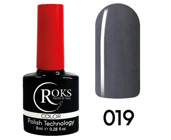 Изображение  Гель-лак для ногтей Roks 8 мл, № 19, Объем (мл, г): 8, Цвет №: 019