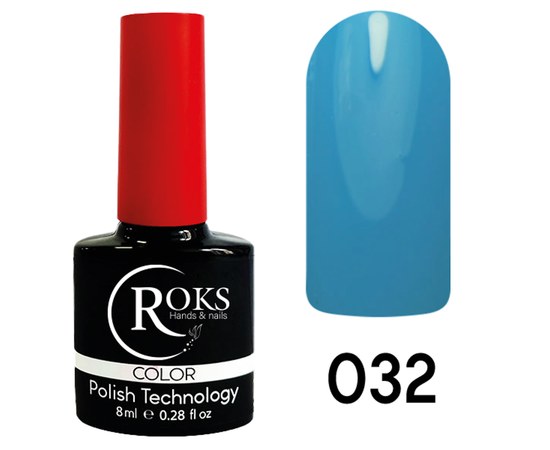 Изображение  Гель-лак для ногтей Roks 8 мл, № 32, Объем (мл, г): 8, Цвет №: 032
