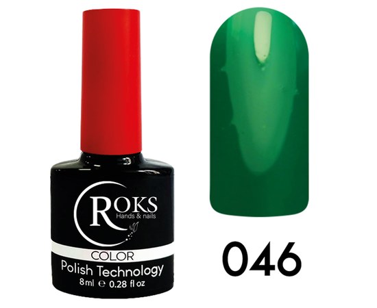 Изображение  Гель-лак для ногтей Roks 8 мл, № 46, Объем (мл, г): 8, Цвет №: 046