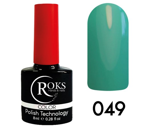 Зображення  Гель лак для нігтів Roks 8 мл, № 49, Об'єм (мл, г): 8, Цвет №: 049
