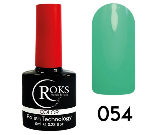 Изображение  Гель-лак для ногтей Roks 8 мл, № 54, Объем (мл, г): 8, Цвет №: 054