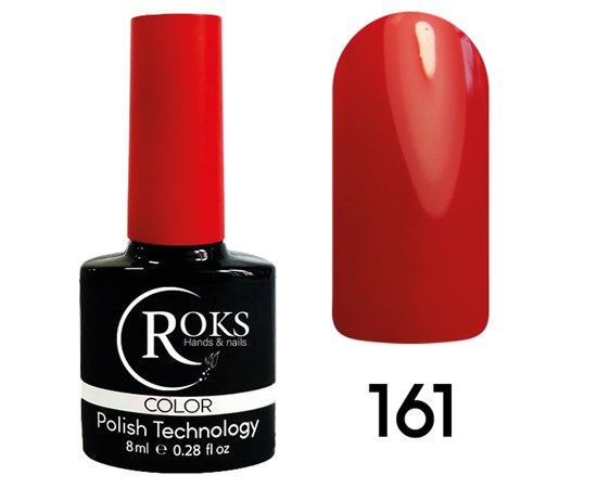 Изображение  Гель-лак для ногтей Roks 8 мл, № 161, Объем (мл, г): 8, Цвет №: 161