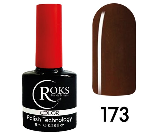 Изображение  Гель-лак для ногтей Roks 8 мл, № 173, Объем (мл, г): 8, Цвет №: 173