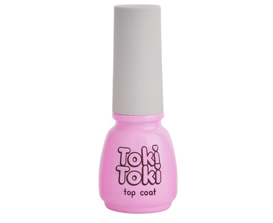 Изображение  Top without sticky layer Toki Toki High Gloss, 5 ml