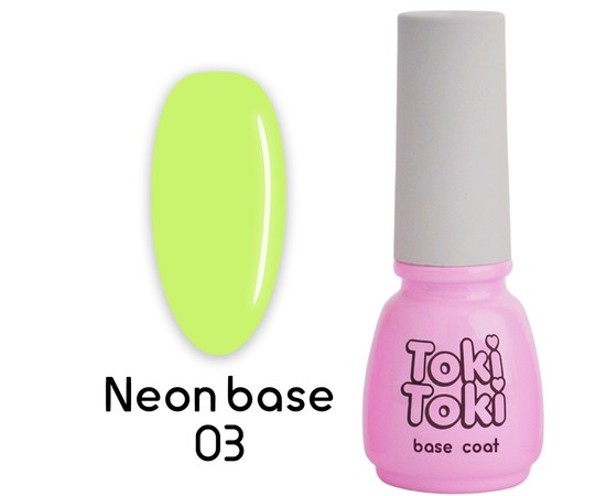 Изображение  Color base Toki Toki Neon No. 03, 5 ml, Volume (ml, g): 5, Color No.: 3, Color: Yellow