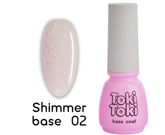 Изображение  Color base Toki Toki Shimmer base No. 02, 5 ml, Volume (ml, g): 5, Color No.: 2