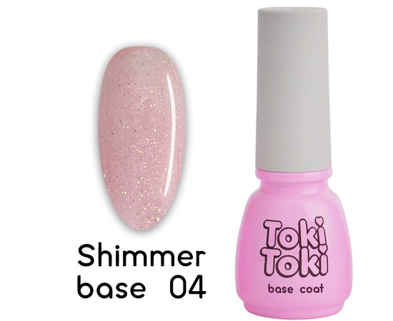 Изображение  Color base Toki Toki Shimmer base No. 04, 5 ml, Volume (ml, g): 5, Color No.: 4
