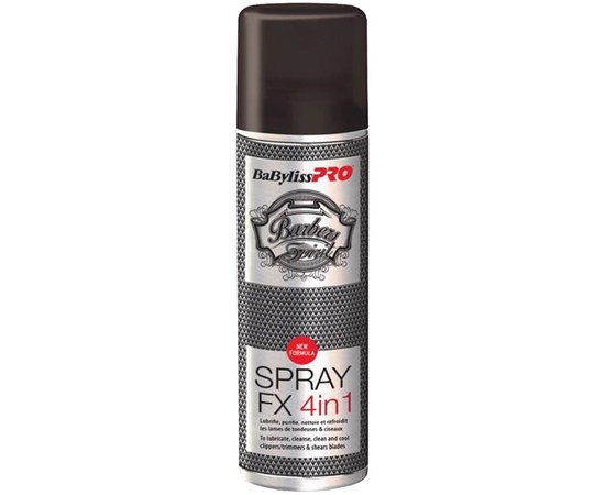 Зображення  Спрей для догляду за ножами BaByliss PRO FX040290E Spray FX 4 in 1 150 ml