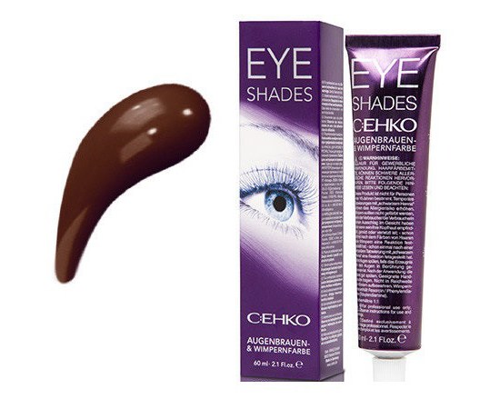 Зображення  Фарба для брів та вій C:EHKO Eye Shades 60мл - світло-коричнева