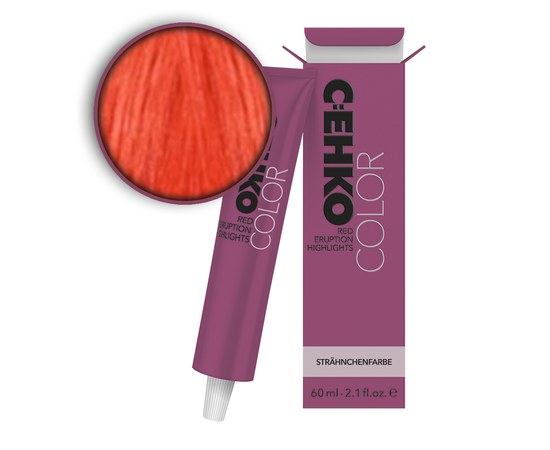 Изображение  Cream-color for strands C: EHKO Red Eruption K-Copper copper