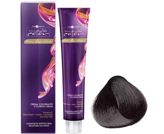Изображение  Cream-paint Hair Company Inimitable Coloring 3 dark chestnut 100 ml, Volume (ml, g): 100, Color No.: dark chestnut