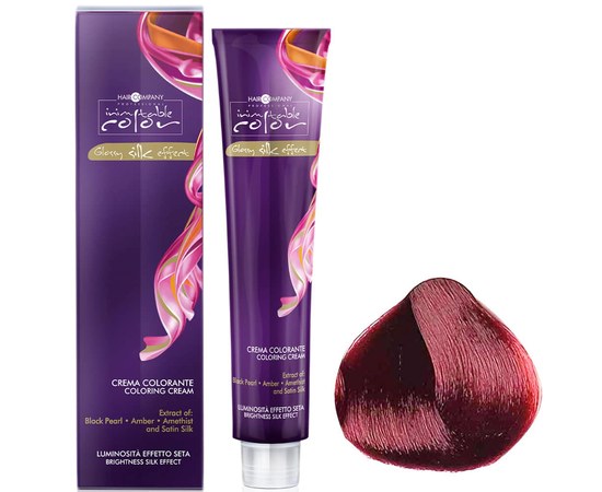 Изображение  Cream-paint Hair Company Inimitable Coloring 7.66 red blond intensive 100 ml, Volume (ml, g): 100, Color No.: 7.66 red blond intense