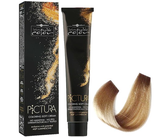 Зображення  Крем-фарба Hair Company Inimitable Pictura 9 екстра світло-русявий 100 мл, Об'єм (мл, г): 100, Колір: 9 экстра светло-русый